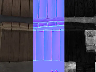 Water Well Low-poly 3D model