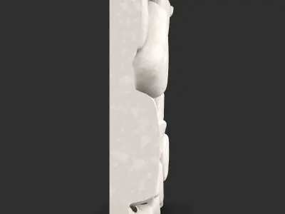 Dense Stone Partition Asset 3D print model purchase