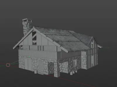 Fantasy House n1 LOTR 3D model