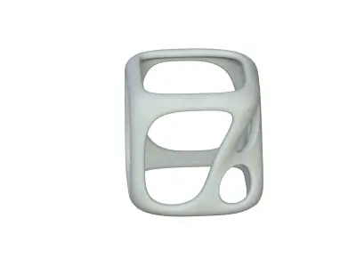 SciFi Cube Object No 16462 Low Poly Shape Texture