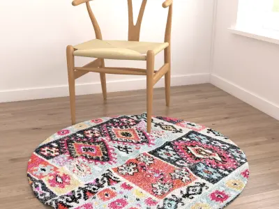 Rugs No 1050 Low-poly 3D model