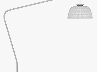 Calligaris arpege floor lamp 3D model