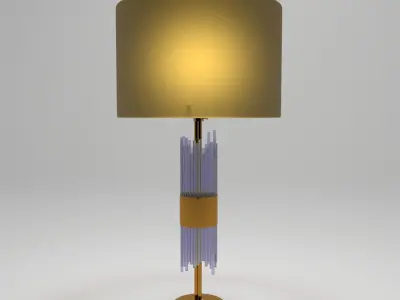 euro lamp 3D model