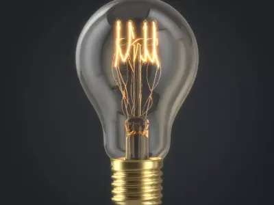 Light bulb 03 3D model