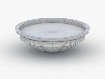 1520 - Ceiling Light Low-poly 3D model