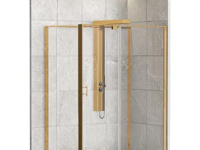 Shower Cabin Zest 3D model