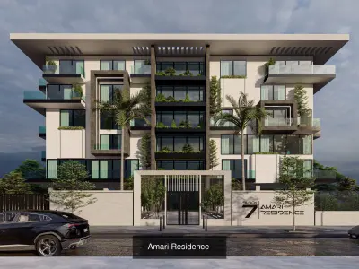 Buildings Exterior Design 3D Model Pack