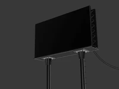 3D Billboard 3D model