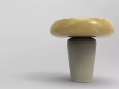 Luano Vase Low-poly 3D model