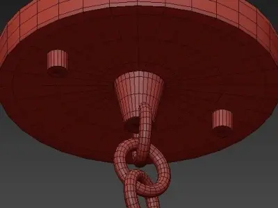 George Kovacs Alluria Pendant  Weathered Black  3D model