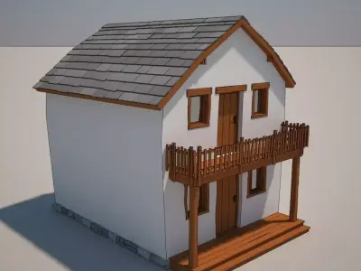 Caroon House 09 3D model