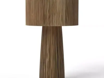 Modern and Rustic Table Lamp - 5 Premium Lighting Assets 3D Model Pack