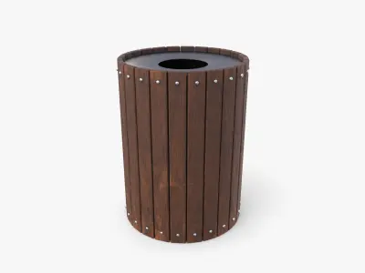 Trash can v10 3D model