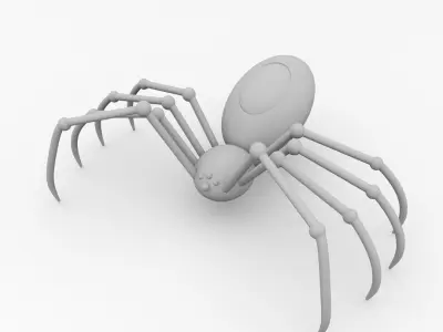 Spider Bot 3D model