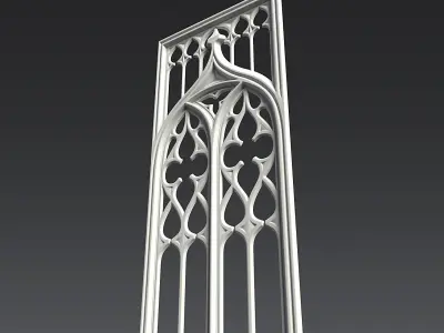Gothic Ornament 3D model