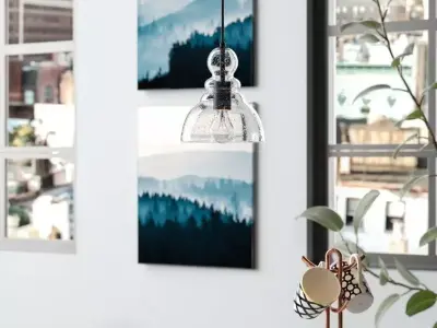 Dynesha Light Single Bell Pendant Free 3D model