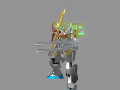 The Mecha Attacker 13 3D model