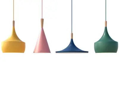Hanging lamp Yodeng 3D model