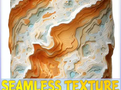 Stylized Sand Seamless Texture Texture