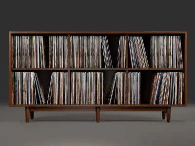 Vinyl Storage No54 3D model