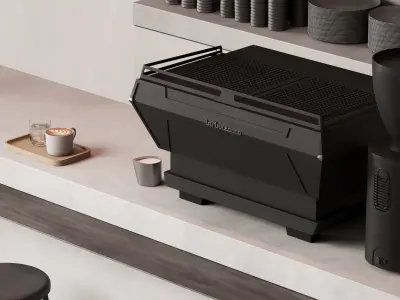 533 cafe and restaurant 01 coffee spot 01 3D model