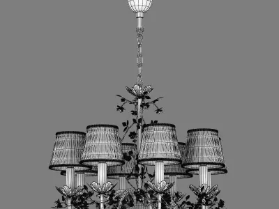 785080 Aiola Lightstar Chandelier 3D model