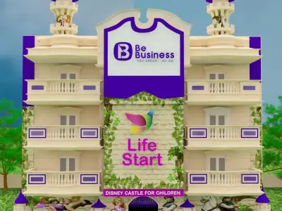 Disney school 3Ds Max 2018 - Vray 3D model