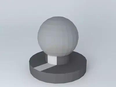 Light Bulb in holder Free 3D model