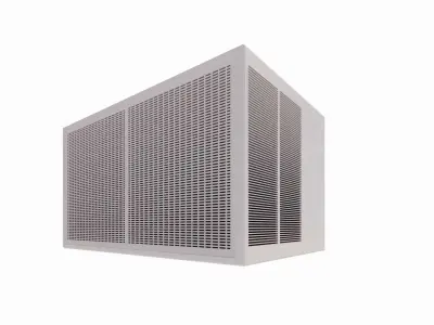 Window Air-Conditioner Free 3D model
