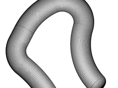 Window Curtain Hook 3D print model