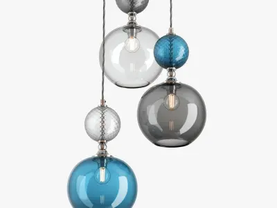 Rothschild Bickers Pop Light clusters 3D model