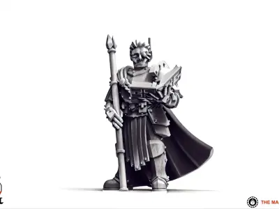 Feudal Guard - Master of Strategy 3D print model