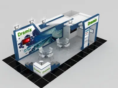 Beka Size 9 m x 4 m  Height 400 cm 3D model