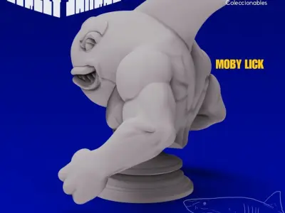 Street Sharks - Moby Lick - Animated Series 3D print model