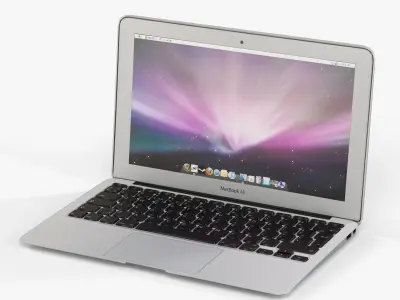 Apple MacBook Air 11 Low-Poly Low-poly 3D model