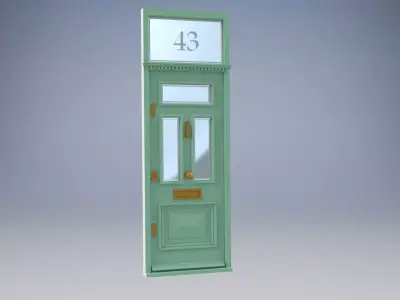 London door 3D model