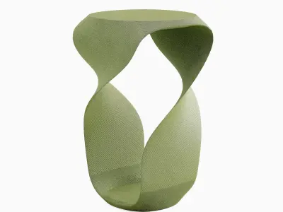 Twisted Stool for Childs B 04 3D model