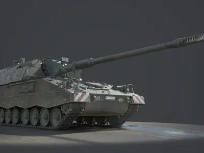  PZH-2000 Self Propelled Howitzer 