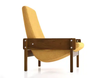 Vronka lounge chair 3D model