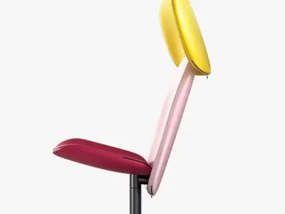 Derlot Editions ORBIT  Armchair with headrest 3D model