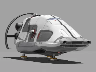 Areo Courier 3D model