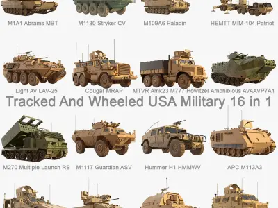  US Military Army Collection 16 in 1 