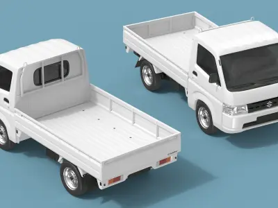  Suzuki Carry Truck White 