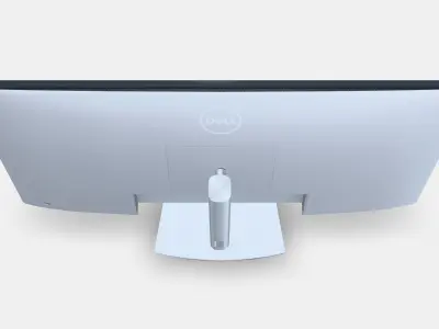 43 Dell Ultrasharp U4323QE Low-poly 3D model