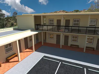 Motel Zodiac project B 3D model