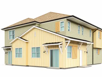 Single Family House-2 3D model