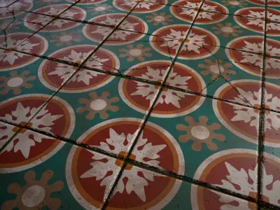 Old tile floor Texture