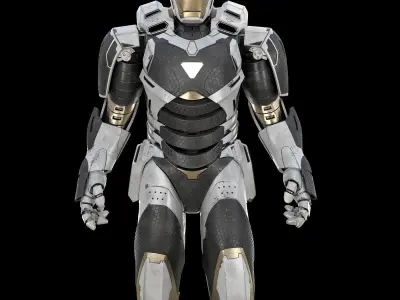 3D Iron man Marvel Avengers Mark 39 Gemini model 3D model