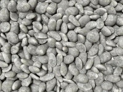 Pebble oval low n5 3D model