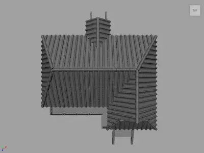 Beach House 3D model